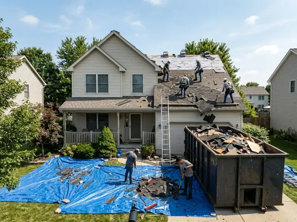 roof-replacement-debris-remova-004 — frequently asked questions, Cheapest Dumpster Rentals in Howe, TX